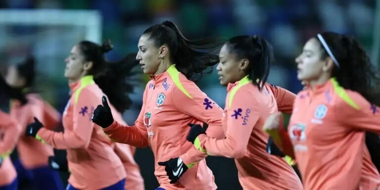 Seleção feminina do Brasil se prepara para amistoso contra Portugal