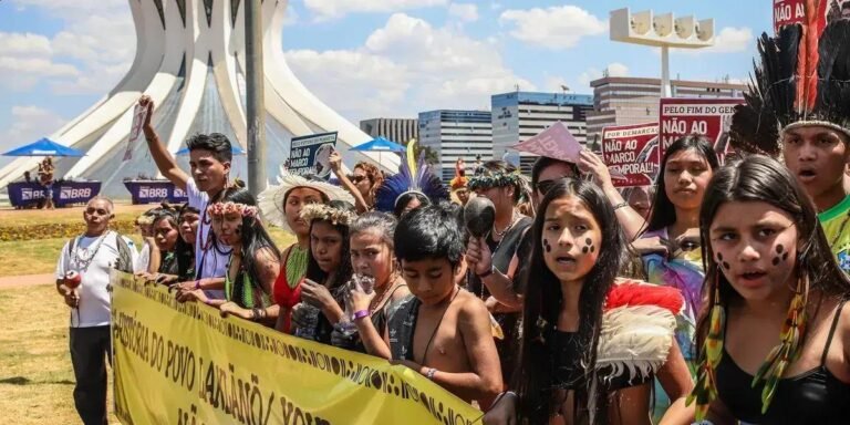 STF mantém placar de 3 votos contra marco temporal de terras indígenas