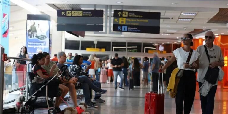 Número de passageiros em aeroportos no Brasil cresce 9,4% em 2025