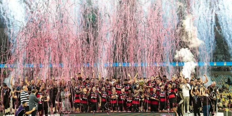 Flamengo conquista o terceiro título consecutivo do Campeonato Carioca